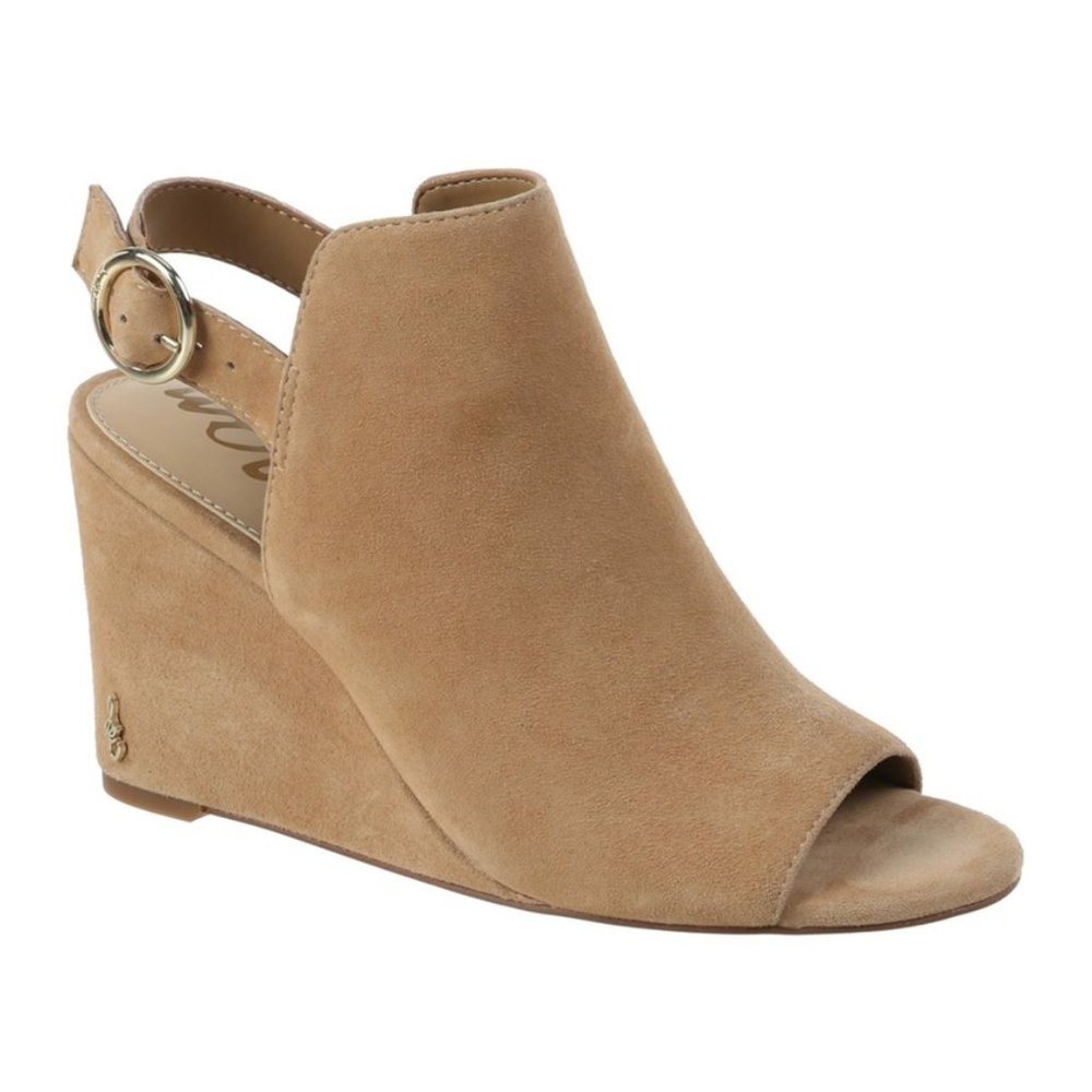 NEW Sam Edelman Warwick Suede Wedge Sandal
